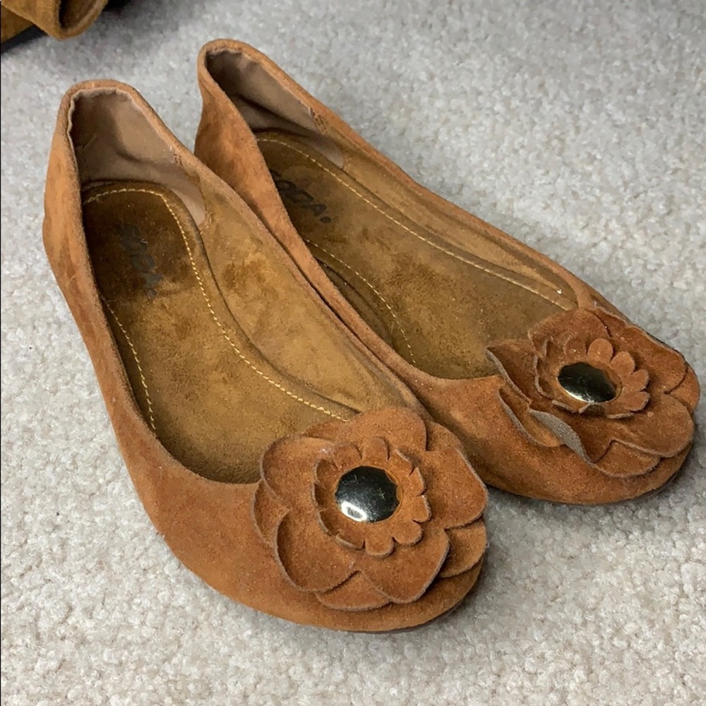 Brown Swede flats